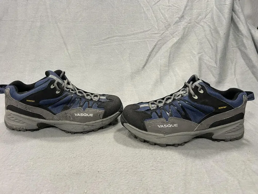 Vasque Velocity GTX Shoes Womens Size 8.5W Blue Waterproof Hiking Trail Outdoor